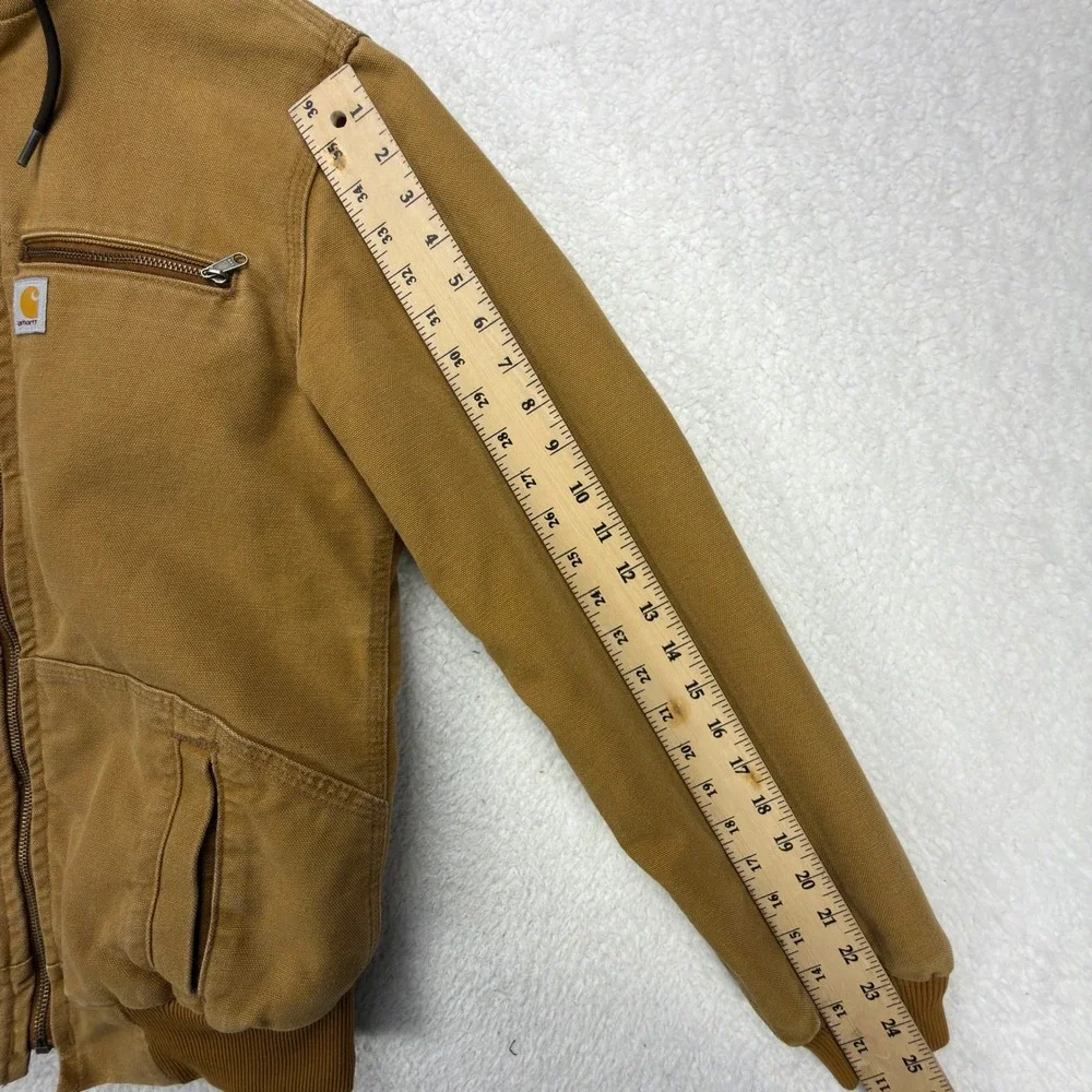 Carhartt Wildwood Jacket Sherpa Lined Womens XS Wildwood 100815 211 Brown - Picture 9 of 15